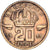 Münze, Belgien, 20 Centimes, 1959