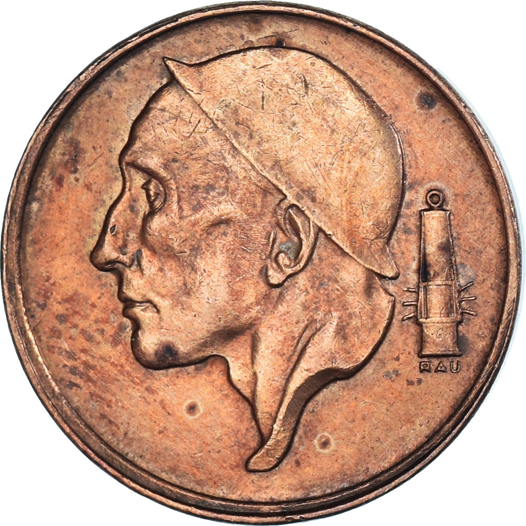 Coin, Belgium, 50 Centimes, 1957