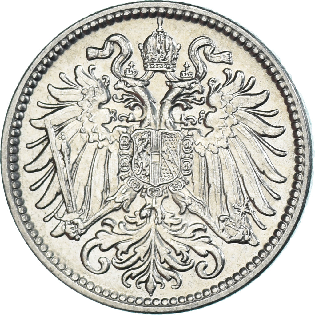 Coin, Austria, 10 Heller, 1909