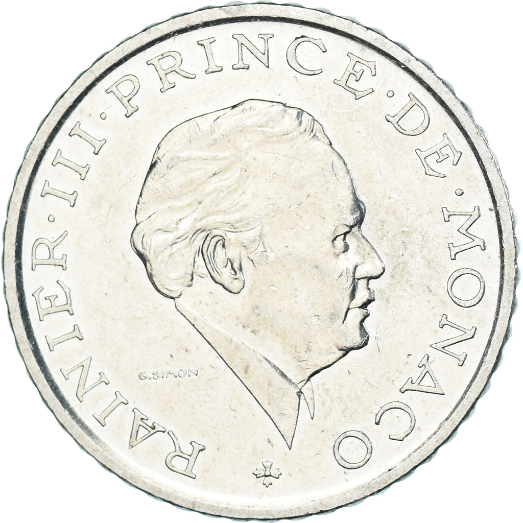 Münze, Monaco, 2 Francs, 1982