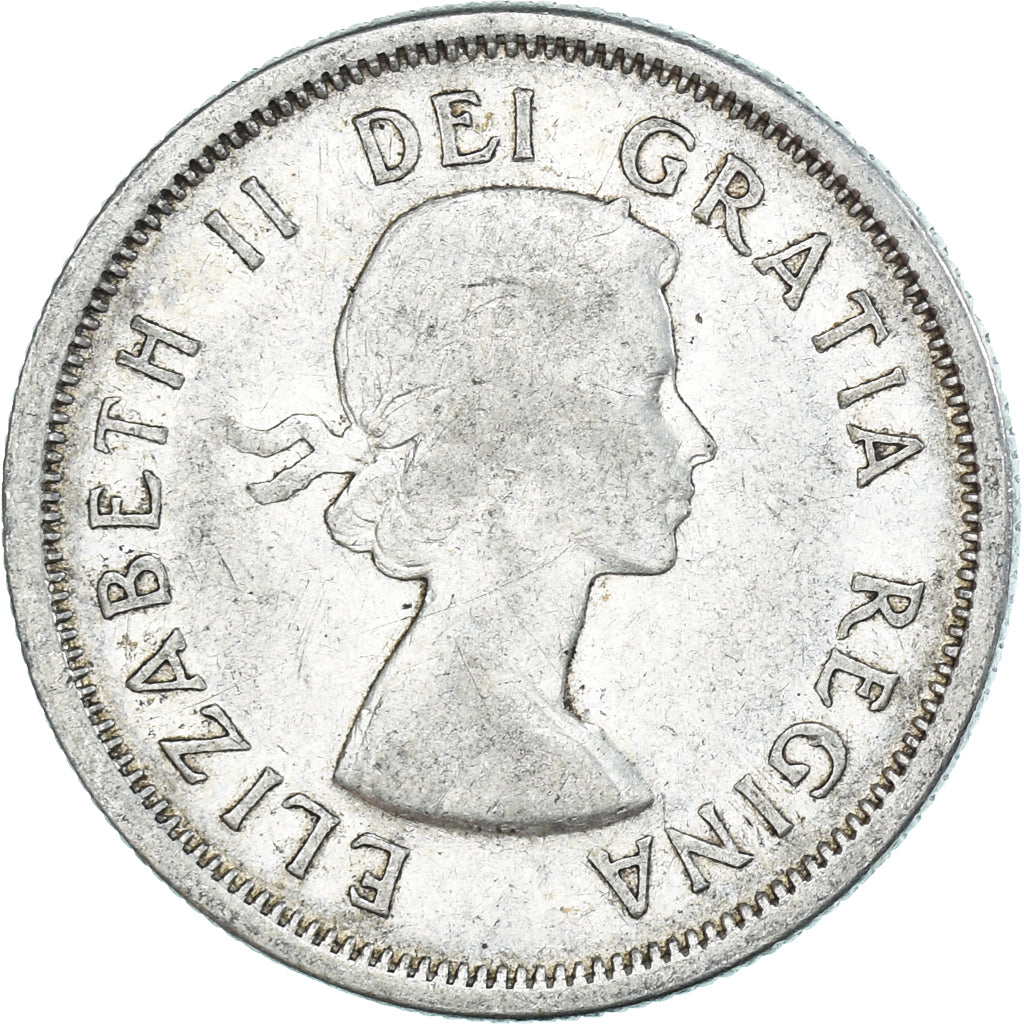Coin, Canada, 25 Cents, 1963