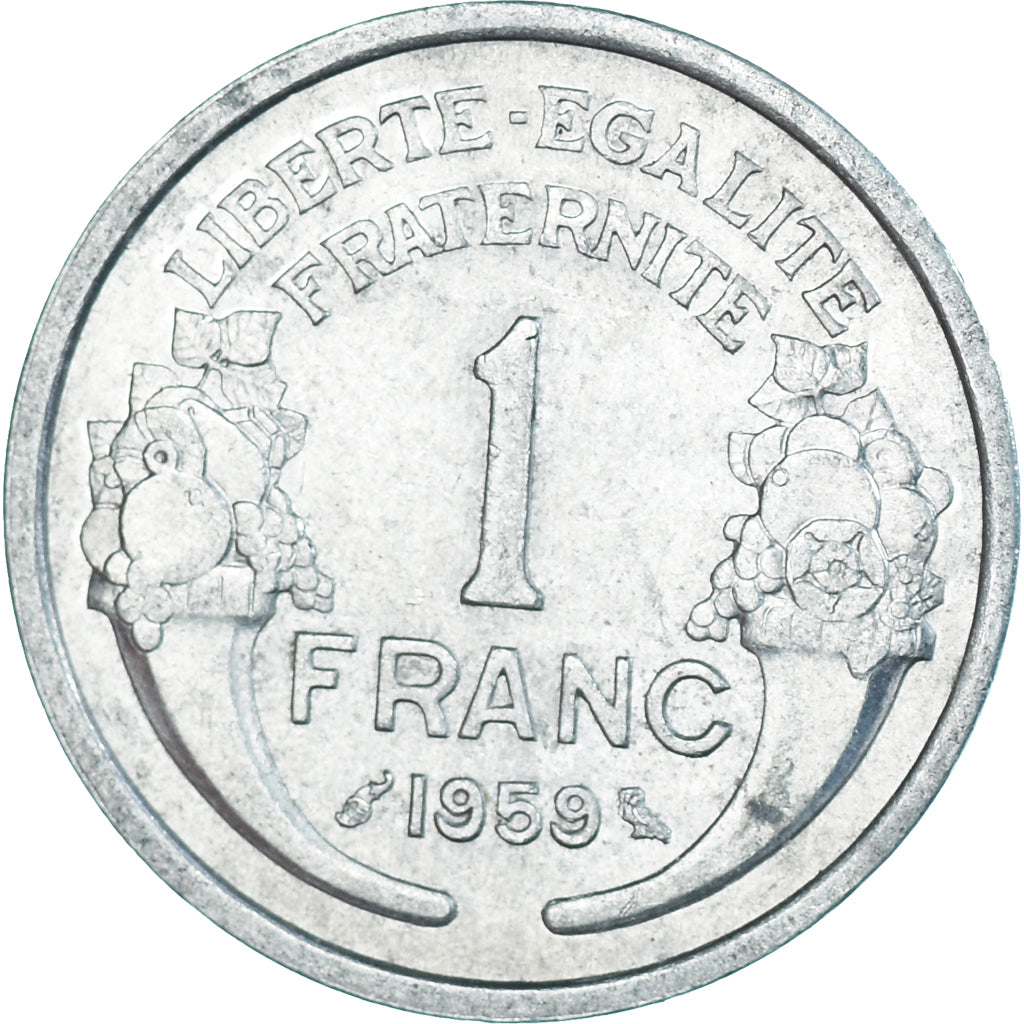 Moneda, Francia, Franc, 1959