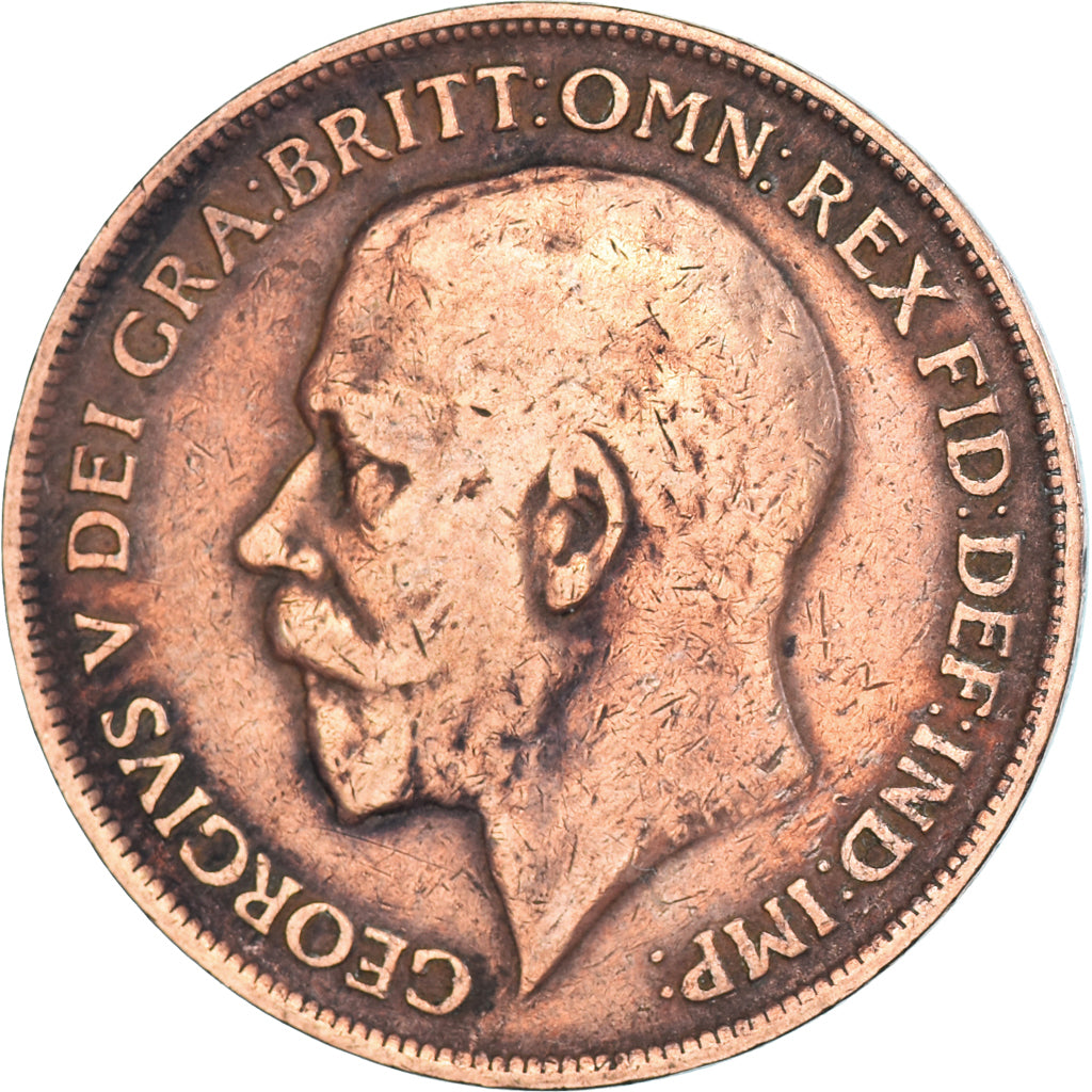 Coin, Great Britain, Penny, 1919