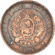 Moneta, Argentina, 2 Centavos, 1894