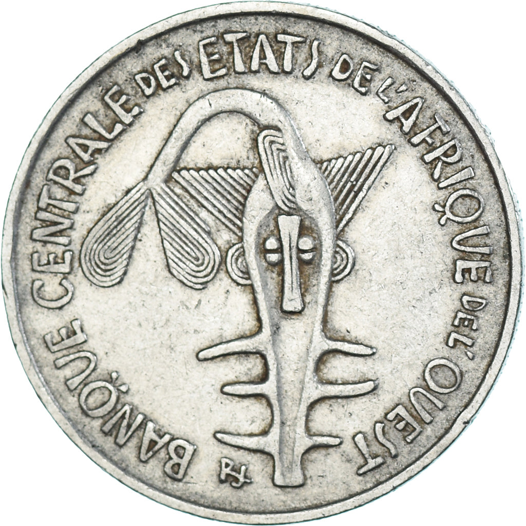 Münze, West African States, 100 Francs, 1975