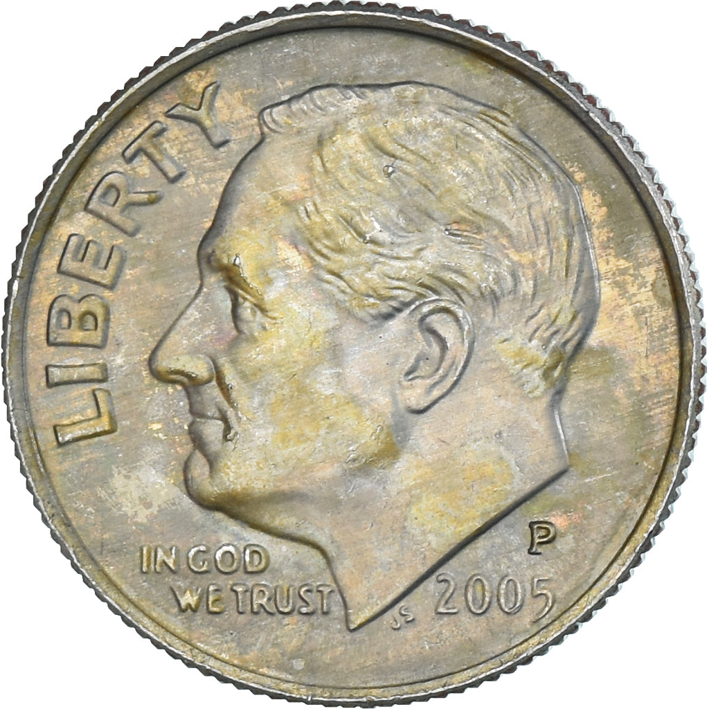 Coin, United States, Dime, 2005
