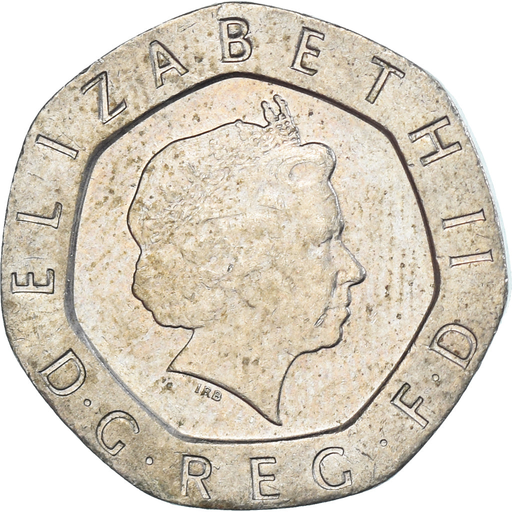 Münze, Großbritannien, 20 Pence, 1998