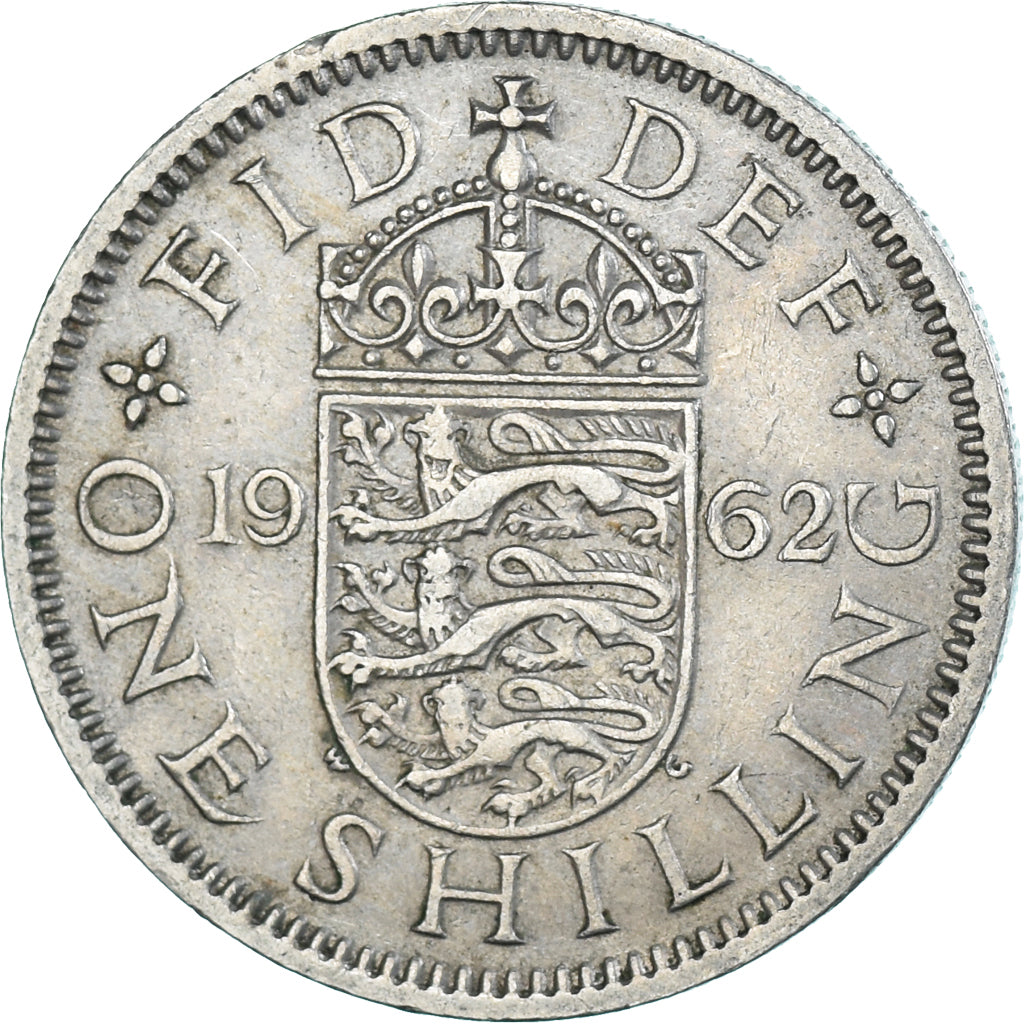 Moneta, Wielka Brytania, Shilling, 1962
