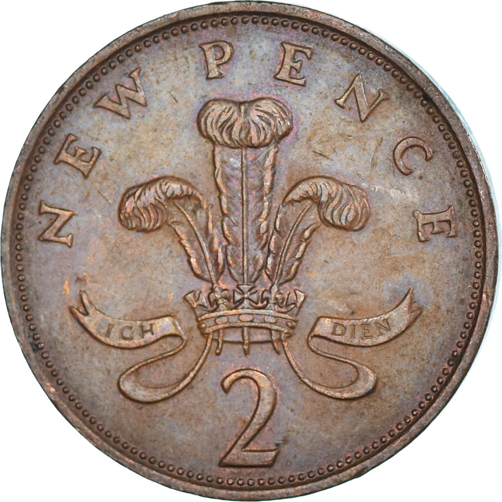 Coin, Great Britain, 2 New Pence, 1981