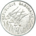 Monnaie, Gabon, 100 Francs, 1972