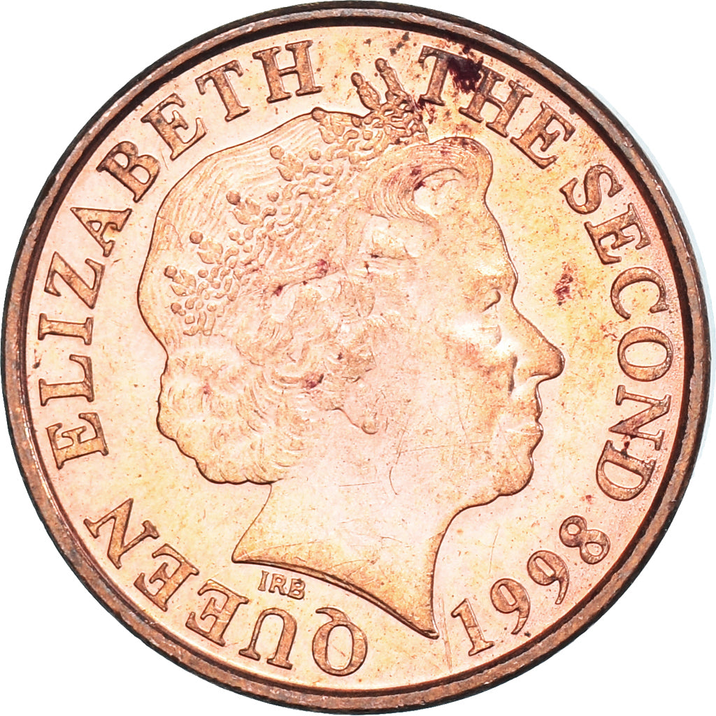 Münze, Jersey, Penny, 1998