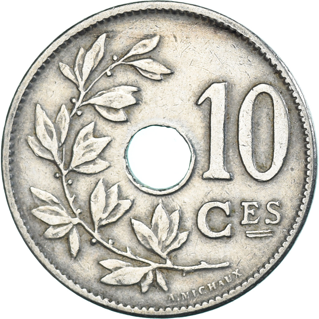 Munten, België, 10 Centimes, 1920