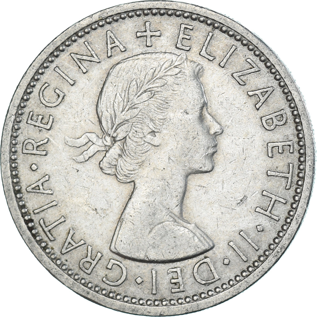 Moneta, Wielka Brytania, Florin, Two Shillings, 1966
