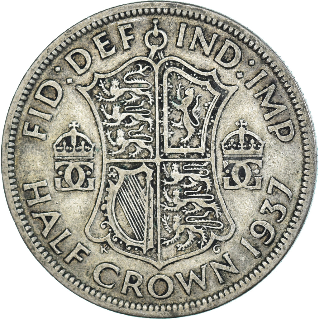 Coin, Great Britain, 1/2 Crown, 1937