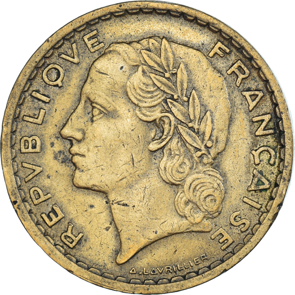 Coin, France, 5 Francs, 1939