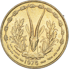 Coin, West African States, 25 Francs, 1976