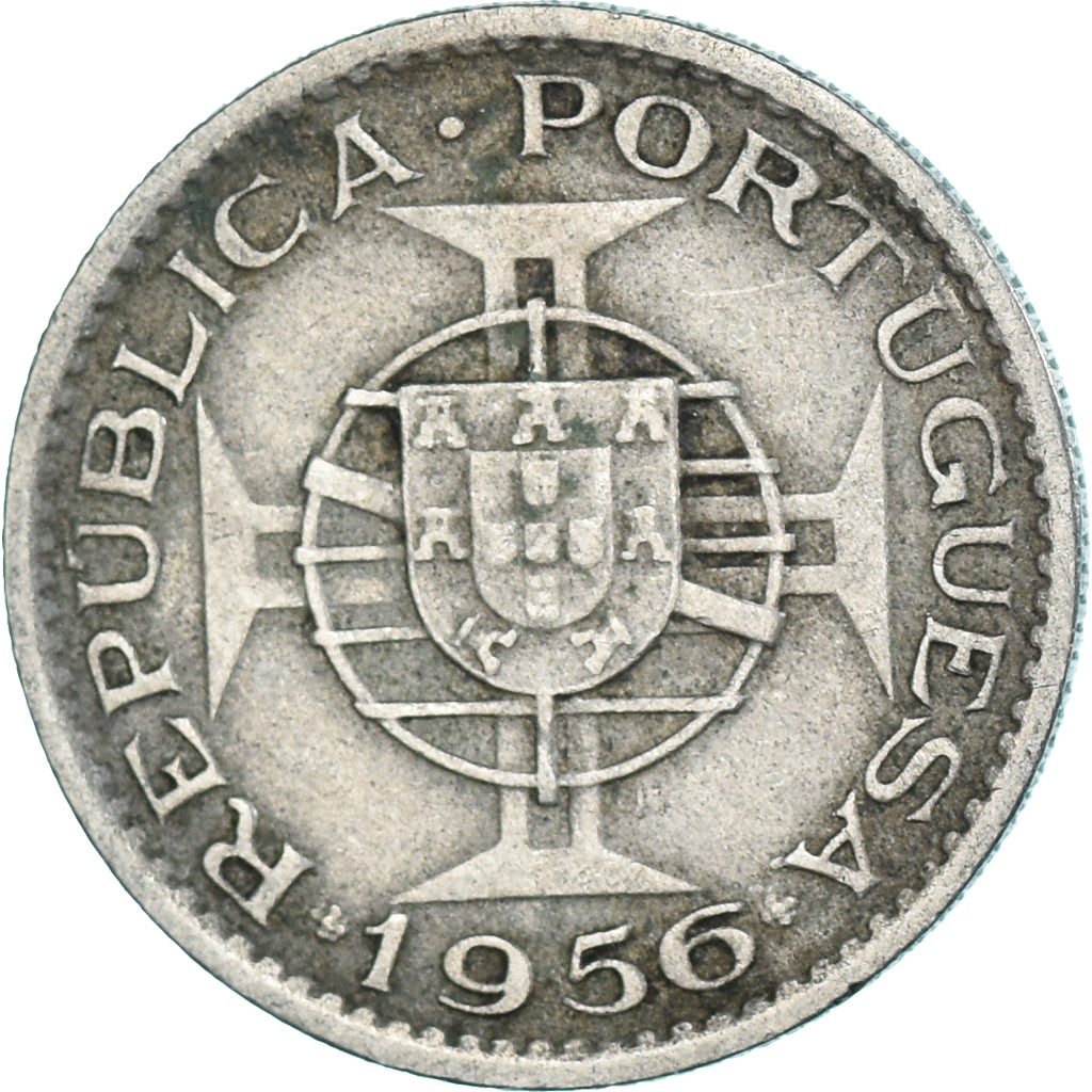 Coin, Angola, 2-1/2 Escudos, 1956
