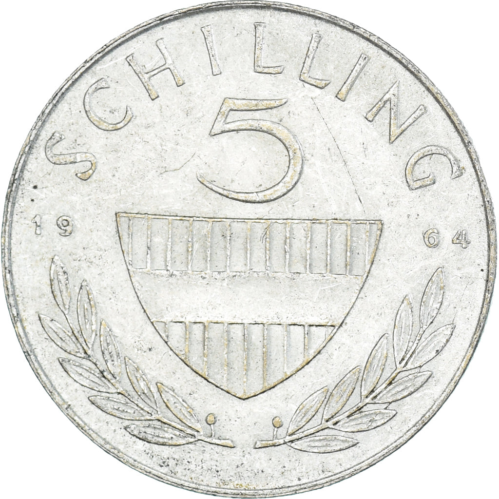 Moneta, Austria, 5 Schilling, 1964