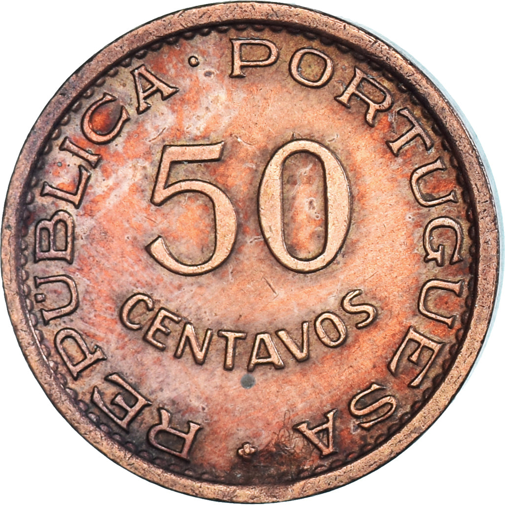 Moneta, Angola, 50 Centavos, 1961