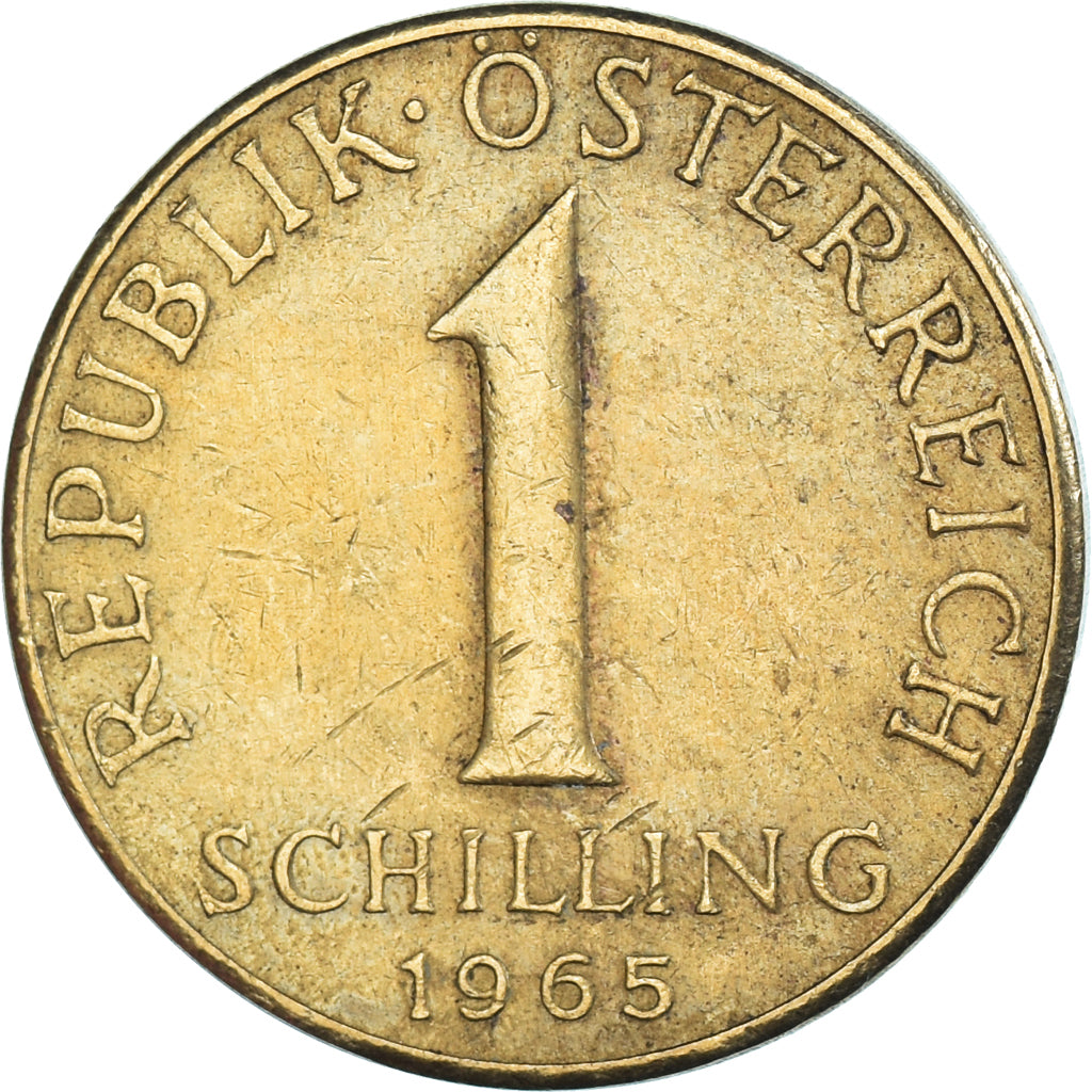 Münze, Österreich, Schilling, 1965