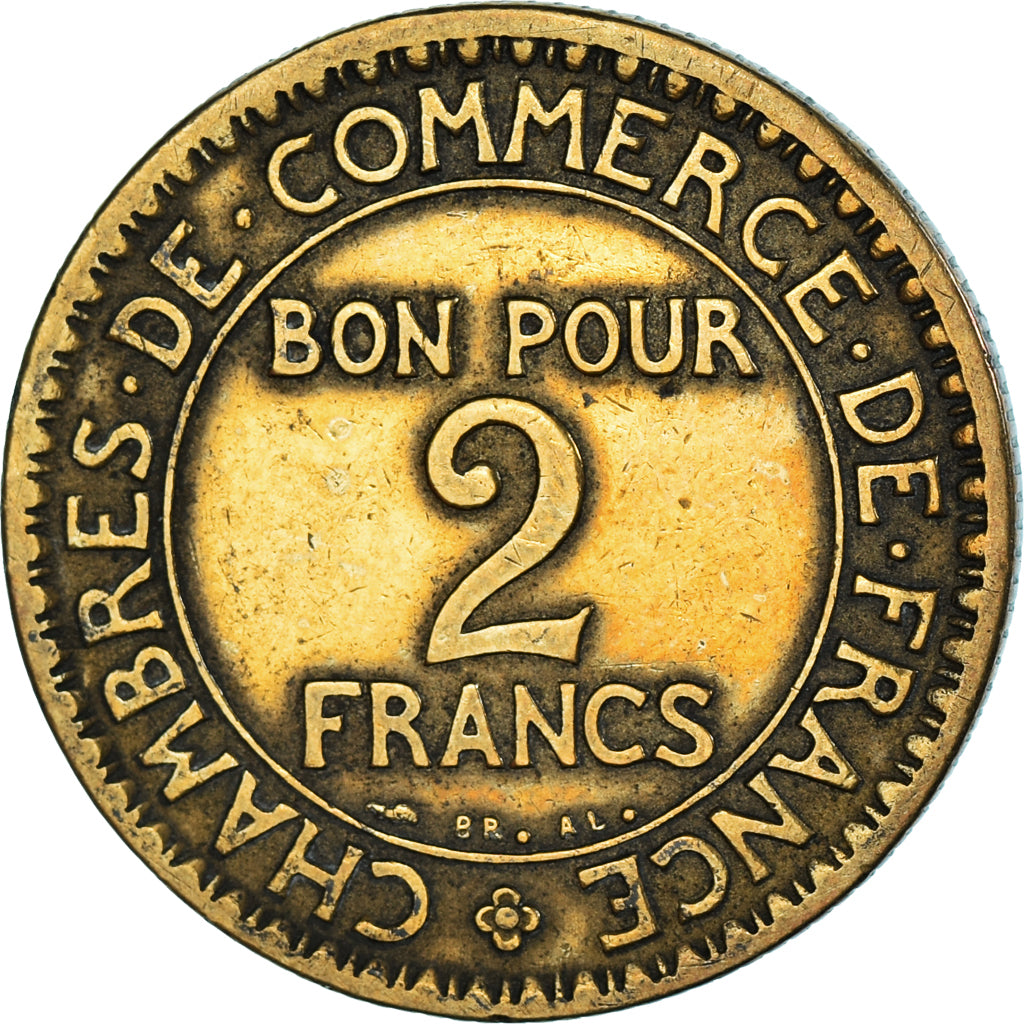 Munten, Frankrijk, 2 Francs, 1922