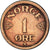 Monnaie, Norvège, Ore, 1956