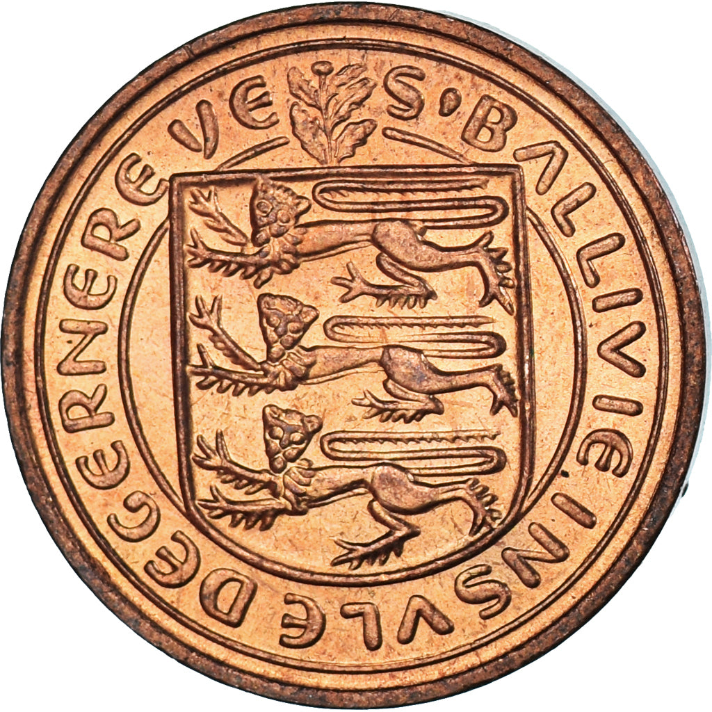 Coin, Guernsey, New Penny, 1971