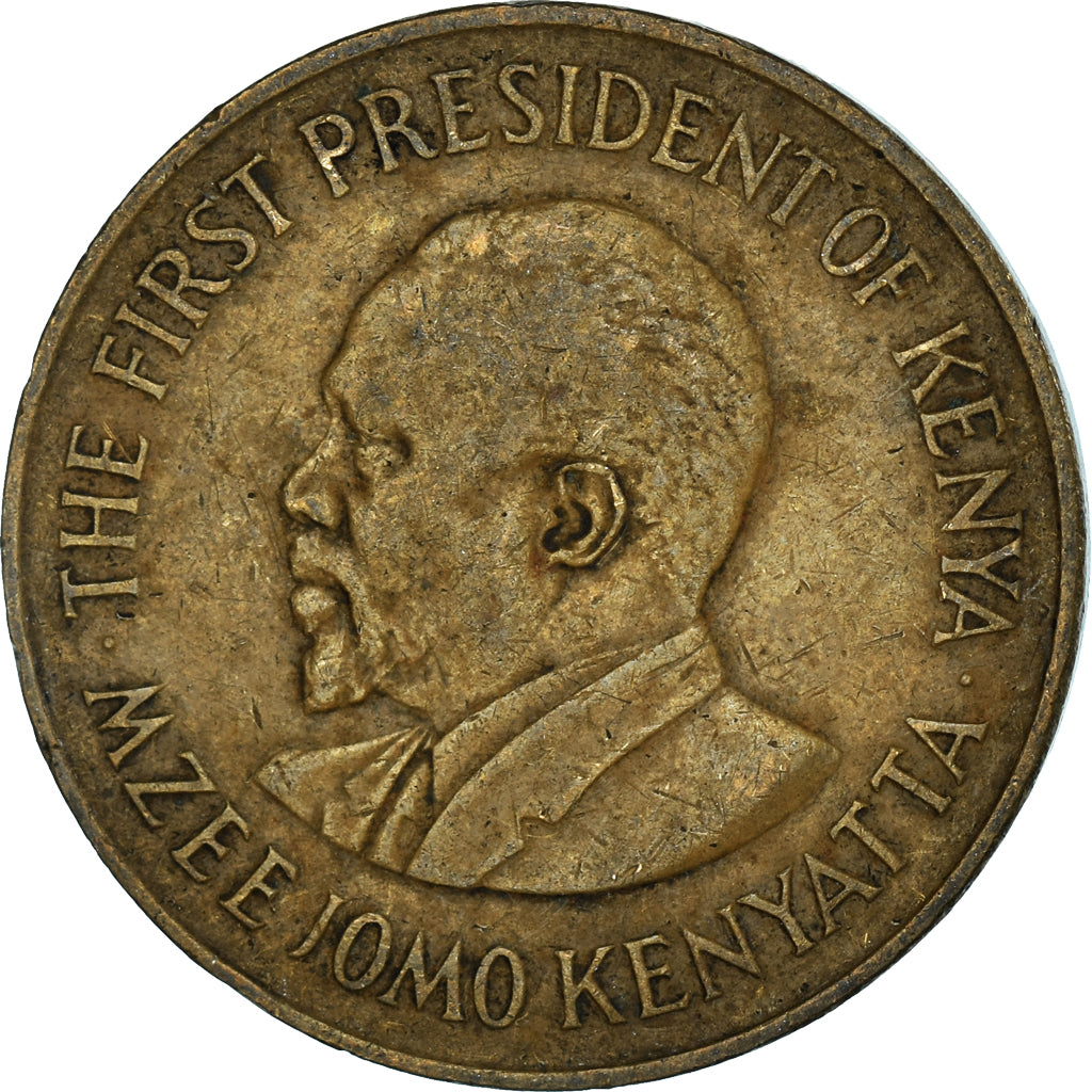 Moneta, Kenya, 10 Cents, 1978