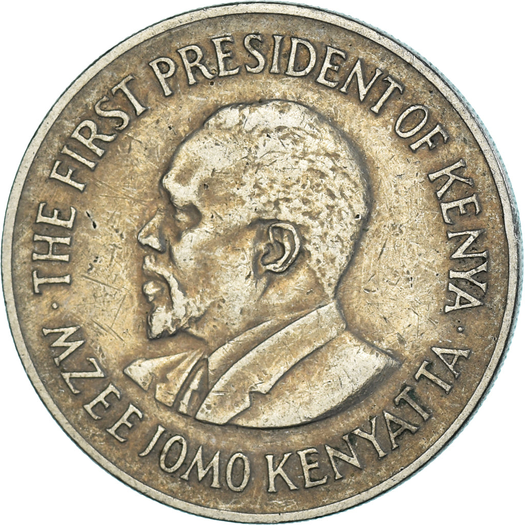 Münze, Kenya, Shilling, 1974