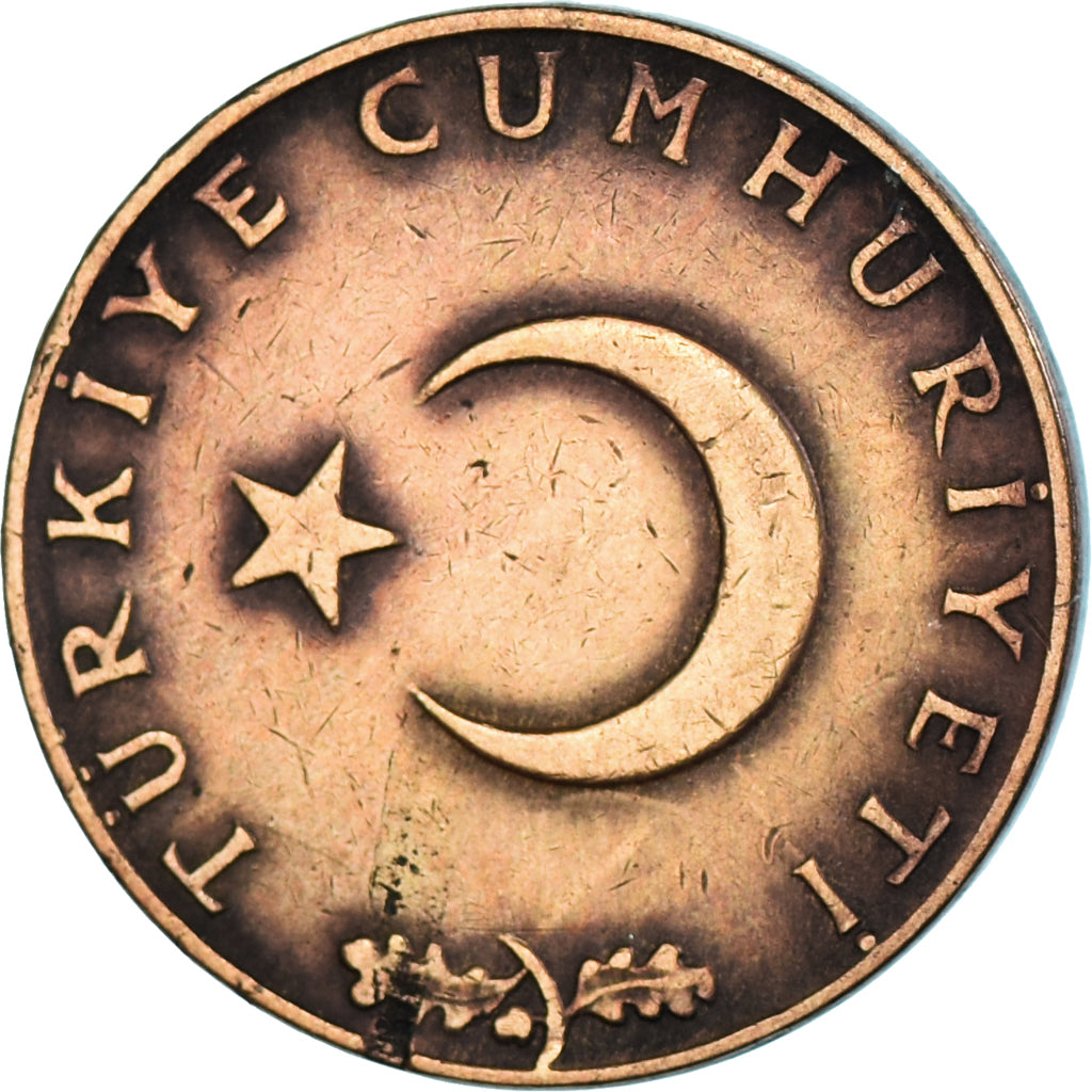 Coin, Turkey, 10 Kurus, 1965