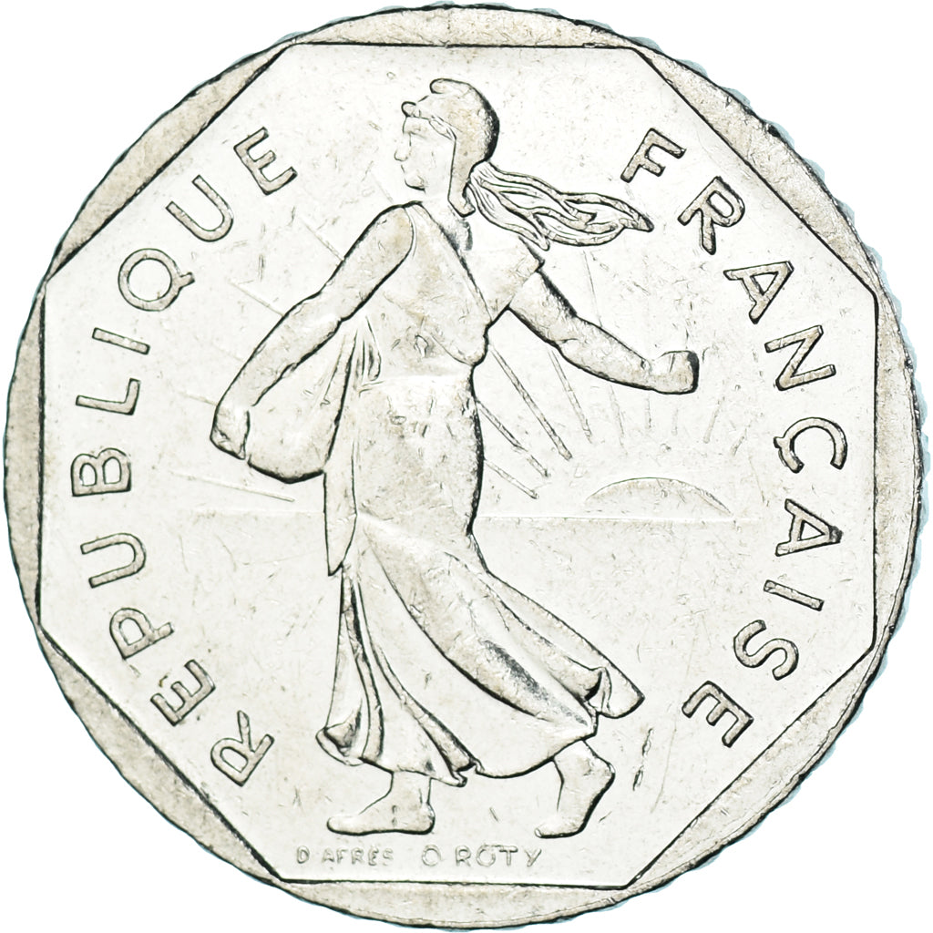 Coin, France, 2 Francs, 1998