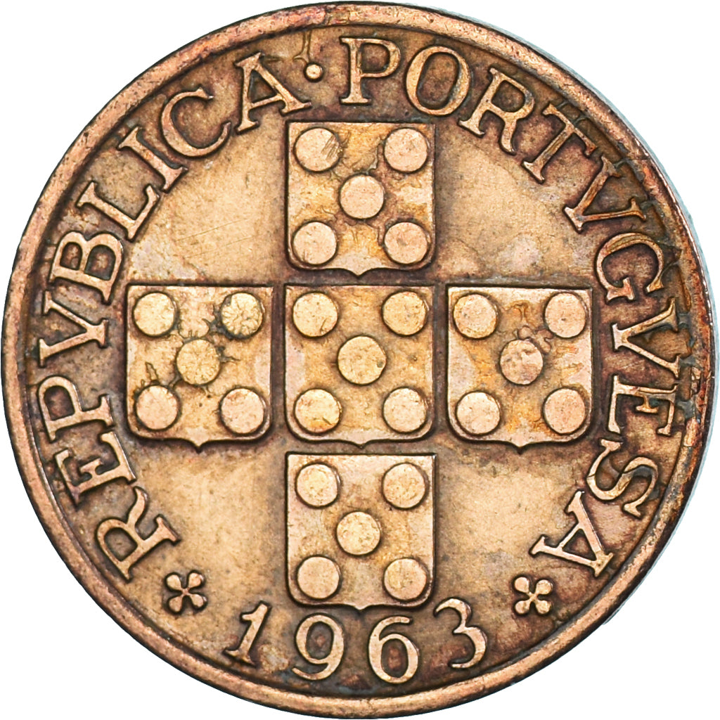 Coin, Portugal, 20 Centavos, 1963