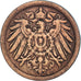 Moeda, Alemanha, 2 Pfennig, 1906