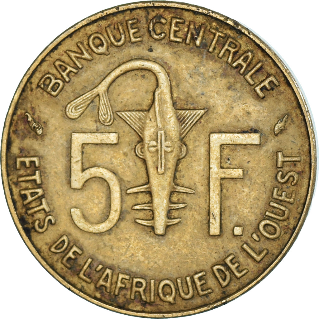 Monnaie, Communauté économique des États de l'Afrique de l'Ouest, 5 Francs