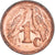 Coin, South Africa, Cent, 1993