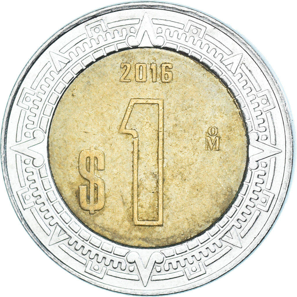 Moneta, Mexico, Peso, 2016