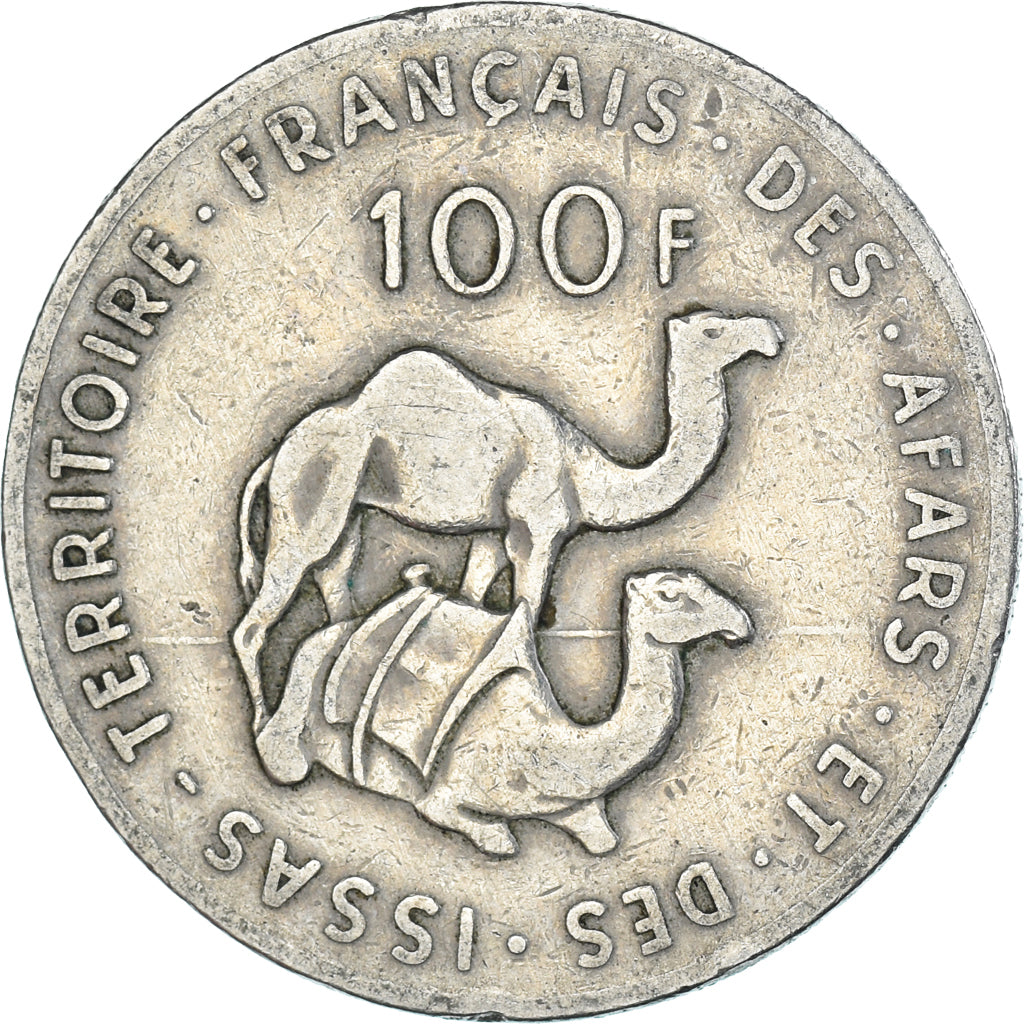 Coin, FRENCH AFARS & ISSAS, 100 Francs, 1970