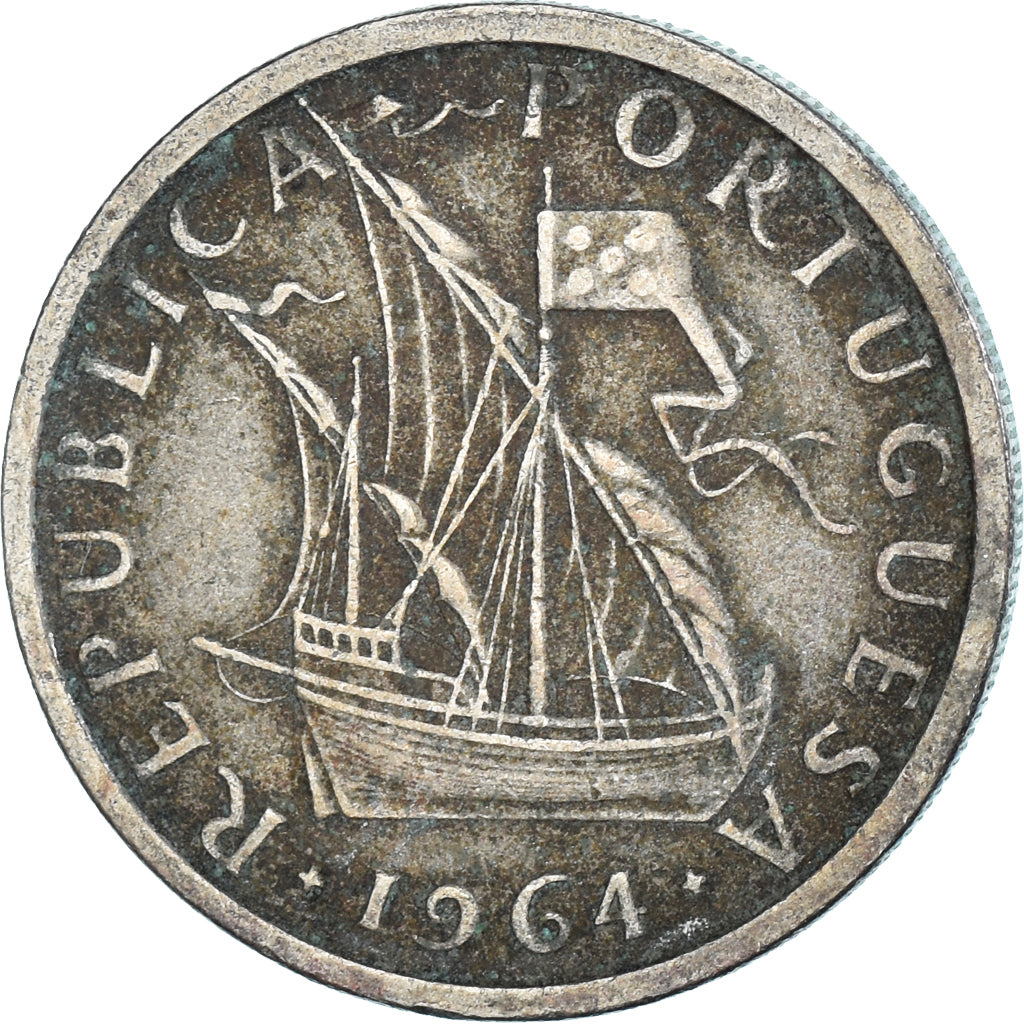 Coin, Portugal, 5 Escudos, 1964