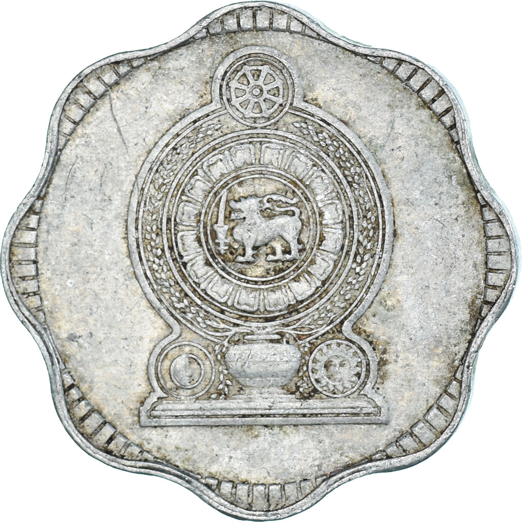 Moeda, Sri Lanka, 10 Cents, 1978