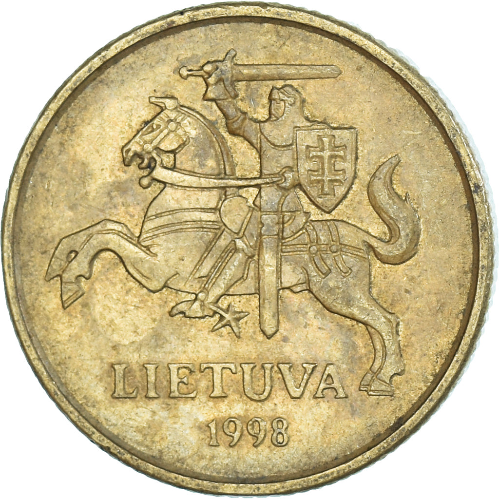 Moneda, Lituania, 20 Centu, 1998