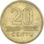 Moneda, Lituania, 20 Centu, 1998