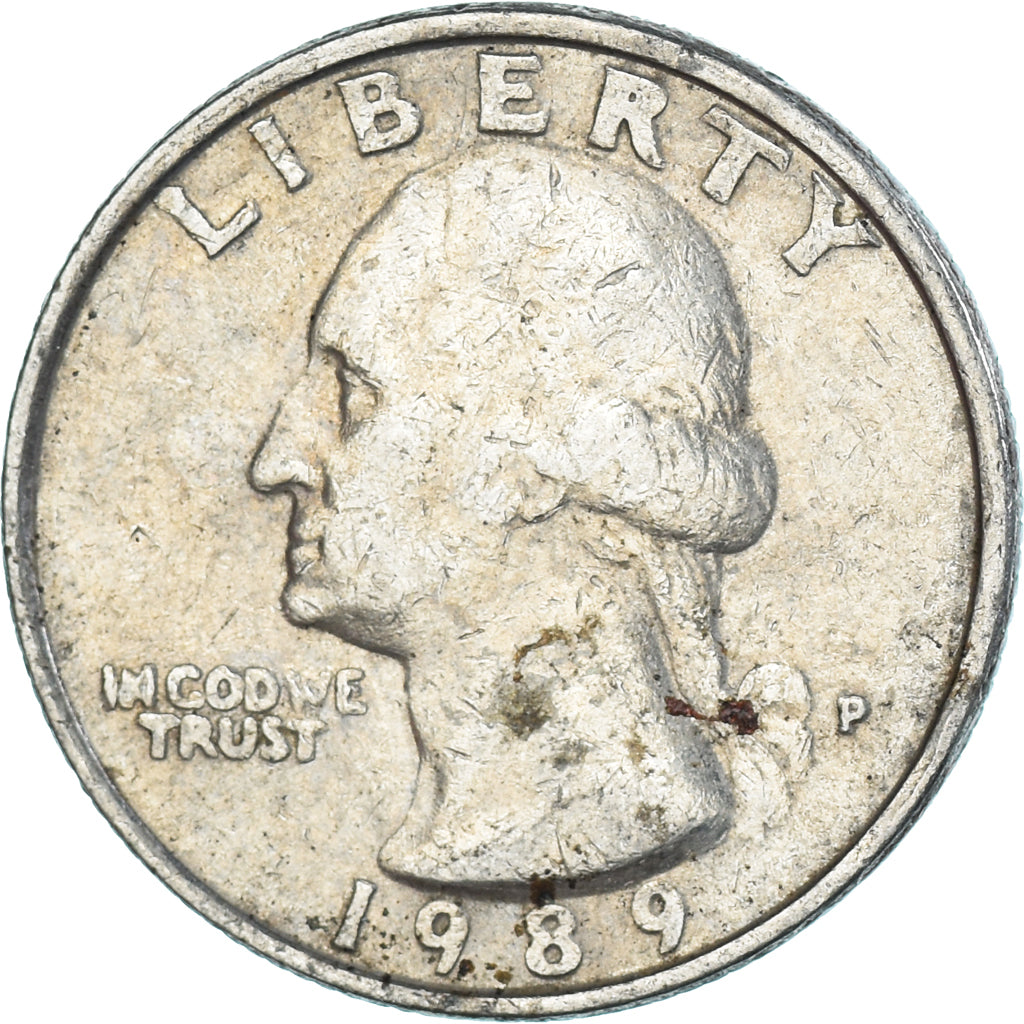 Monnaie, États-Unis, Quarter, 1989