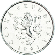 Monnaie, République Tchèque, Koruna, 1993