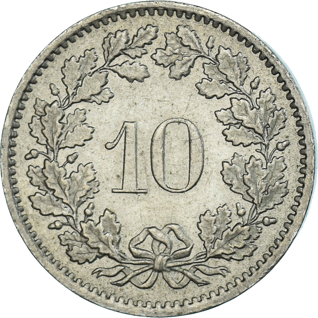 Moneta, Szwajcaria, 10 Rappen, 1981