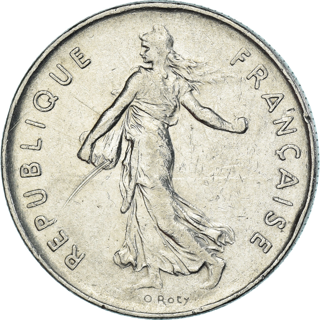 Moneta, Francja, 5 Francs, 1977