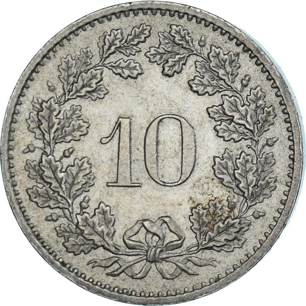 Moneda, Suiza, 10 Rappen, 1983