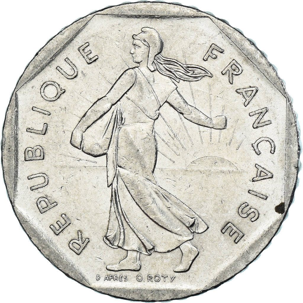 Coin, France, 2 Francs, 1981