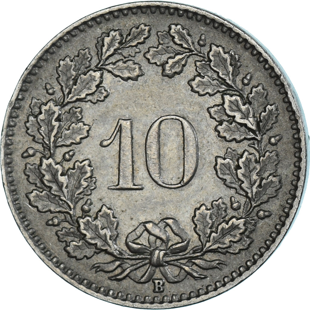 Münze, Schweiz, 10 Rappen, 1961