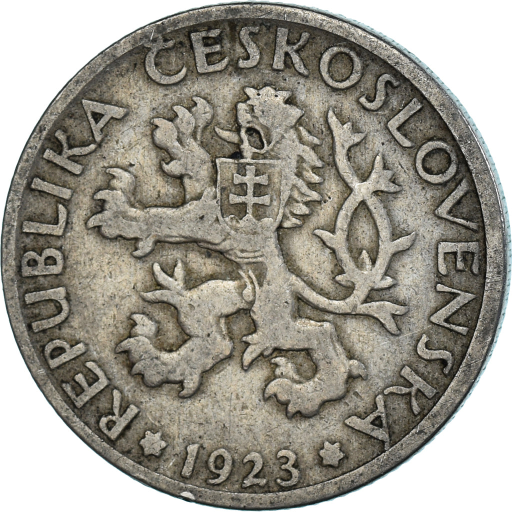 Moneta, Czechosłowacja, Koruna, 1923