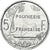 Coin, French Polynesia, 5 Francs, 1991